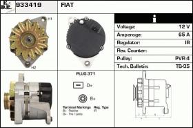 BKN 933419 - ALTERNADOR FIAT