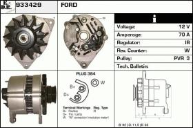 BKN 933429 - ALTERNADOR FORD