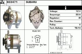 BKN 933471 - ALTERNADOR SUBARU