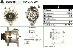 BKN 933518 - Alternador