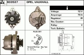 BKN 933537 - ALTERNADOR OPEL,VAUXHALL