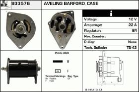 BKN 933576 - ALTERNADOR AVELING BARFORD CASE IH