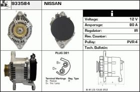 BKN 933584 - ALTERNADOR NISSAN