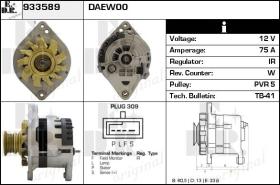 BKN 933589 - Alternador