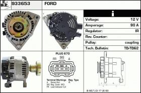 BKN 933653 - Alternador