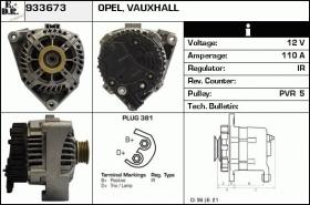 BKN 933673 - ALTERNADOR OPEL,VAUXHALL