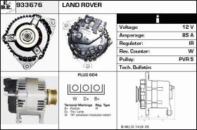 BKN 933676 - ALTERNADOR ROVER