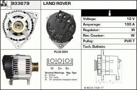 BKN 933679 - ALTERNADOR LAND ROVER