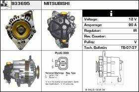 BKN 933695 - ALTERNADOR MITSUBISHI