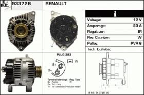 BKN 933726 - Alternador