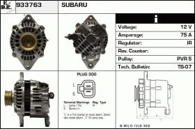 BKN 933763 - ALTERNADOR SUBARU