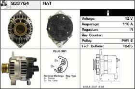 BKN 933764 - Alternador