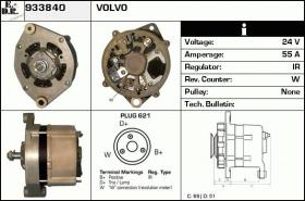 BKN 933840 - ALTERNADOR VOLVO