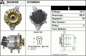 BKN 933848 - Alternador