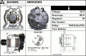 BKN 933865 - ALTERNADOR MERCEDES