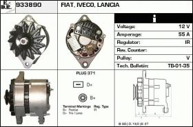 BKN 933890 - Alternador