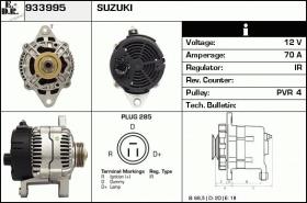 BKN 933995 - ALTERNADOR SUZUKI