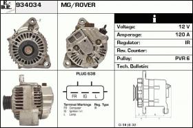 BKN 934034 - Alternador