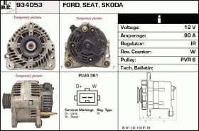 BKN 934053 - Alternador