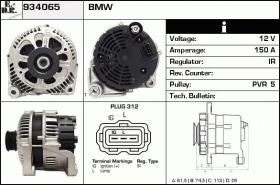 BKN 934065 - ALTERNADOR BMW,OPEL,VAUXHALL,LAND R