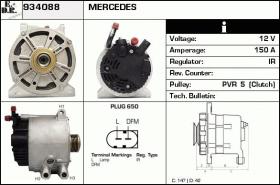 BKN 934088 - ALTERNADOR MERCEDES-BENZ