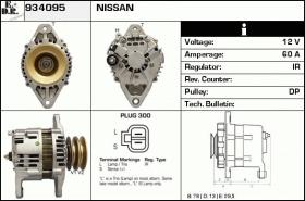 BKN 934095 - ALTERNADOR NISSAN