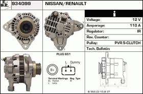 BKN 934099 - Alternador