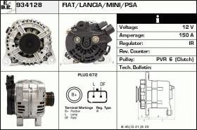 BKN 934128 - Alternador