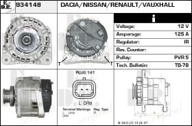 BKN 934148 - Alternador