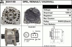 BKN 934149 - Alternador