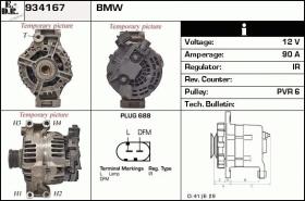 BKN 934167 - Alternador