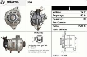 BKN 934204 - ALTERNADOR KIA