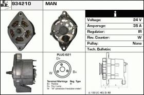 BKN 934210 - ALTERNADOR MAN