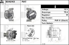 BKN 934243 - Alternador