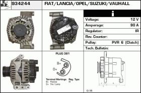 BKN 934244 - Alternador