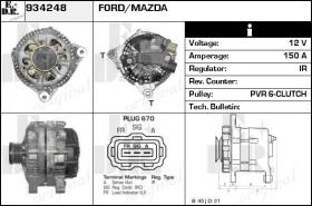 BKN 934248 - Alternador