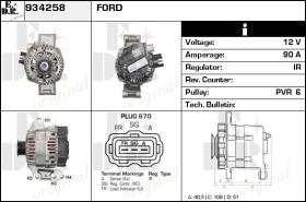 BKN 934258 - Alternador