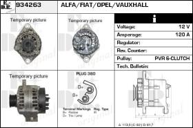 BKN 934263 - Alternador