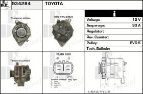 BKN 934284 - Alternador