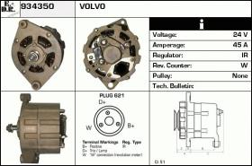 BKN 934350 - ALTERNADOR VOLVO