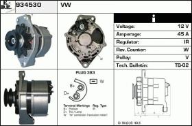 BKN 934530 - ALTERNADOR VW