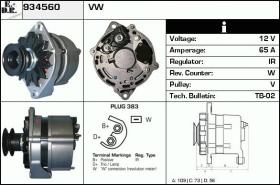 BKN 934560 - ALTERNADOR VW