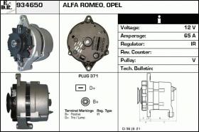 BKN 934650 - Alternador