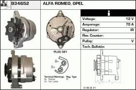 BKN 934652 - Alternador