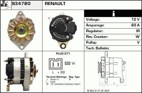 BKN 934780 - Alternador