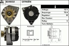 BKN 934832 - Alternador