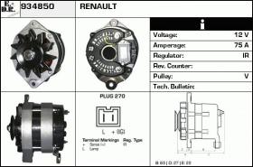 BKN 934850 - Alternador