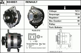 BKN 934861 - Alternador