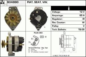 BKN 934990 - Alternador