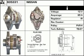 BKN 935331 - ALTERNADOR NISSAN